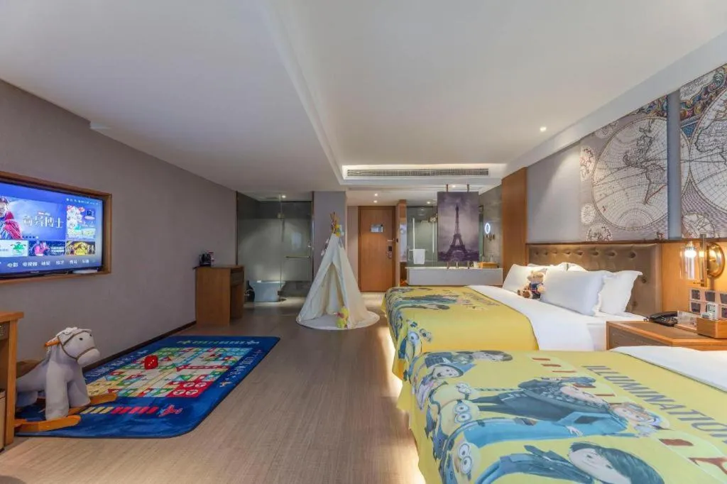 Bed in James Joyce Coffetel Hefei University of Technology