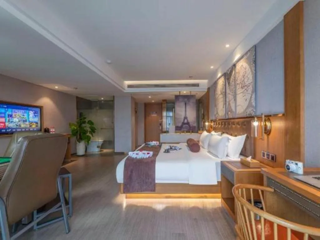 Bed in James Joyce Coffetel Hefei University of Technology