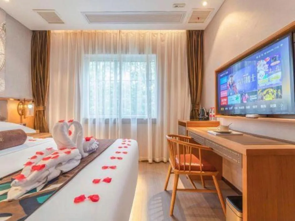 Bed in James Joyce Coffetel Hefei University of Technology