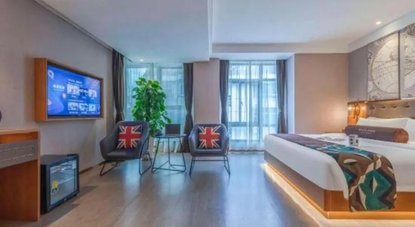 Bed in James Joyce Coffetel Hefei University of Technology