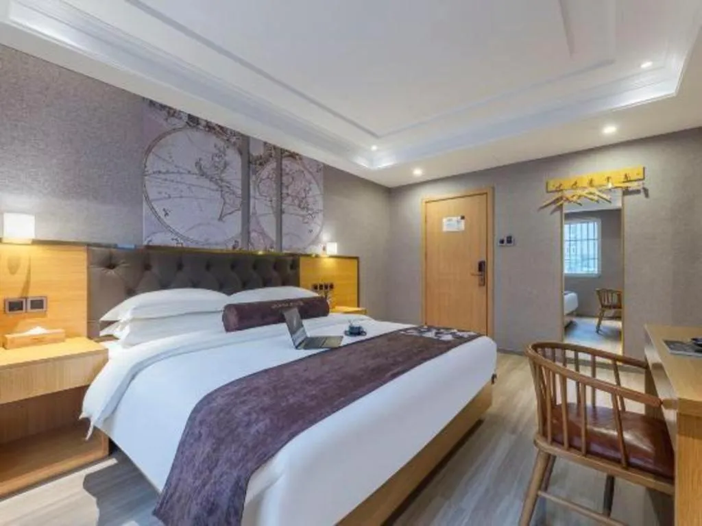 Bed in James Joyce Coffetel Hefei University of Technology