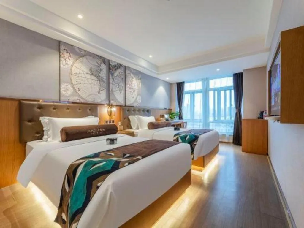 Bed in James Joyce Coffetel Hefei University of Technology