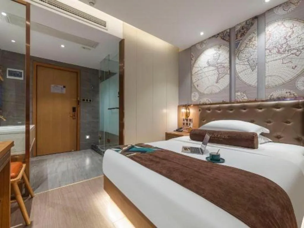 Bed in James Joyce Coffetel Hefei University of Technology