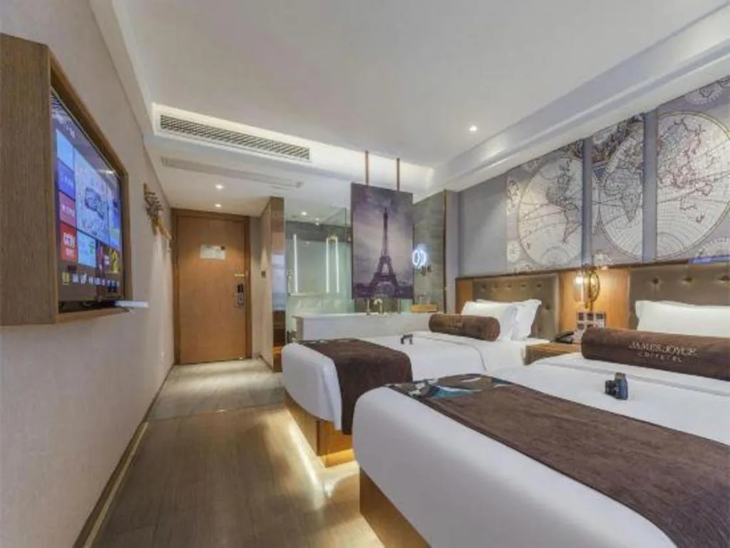 Bed in James Joyce Coffetel Hefei University of Technology