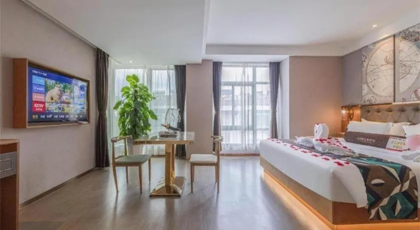 Bed in James Joyce Coffetel Hefei University of Technology