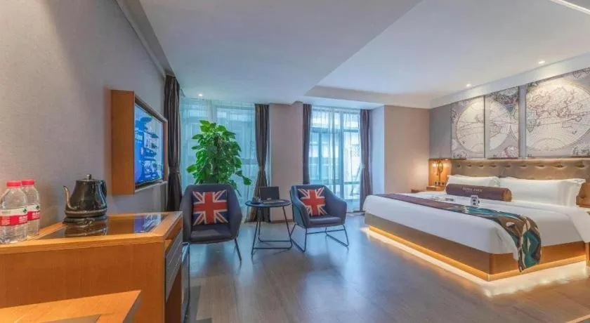 Bed in James Joyce Coffetel Hefei University of Technology