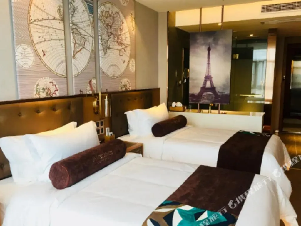 Bed in James Joyce Coffetel Hefei University of Technology