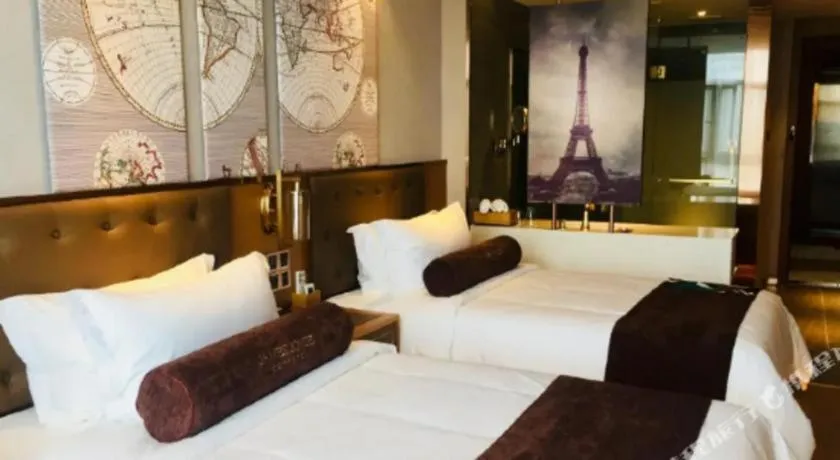 Bed in James Joyce Coffetel Hefei University of Technology