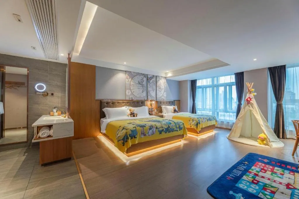 Bed in James Joyce Coffetel Hefei University of Technology