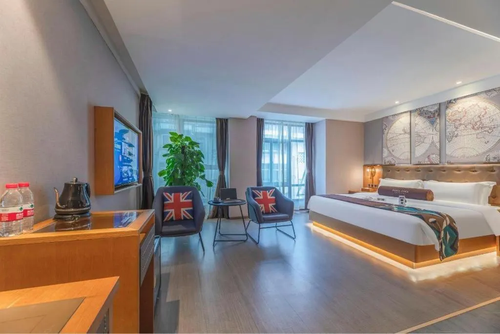 Bed in James Joyce Coffetel Hefei University of Technology