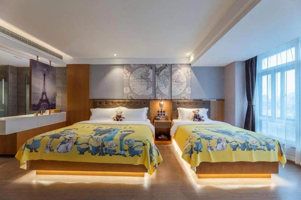 Bed in James Joyce Coffetel Hefei University of Technology