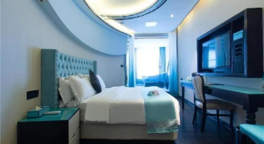 Bed in Xana Hotelle·Suzhou Shilu Shantang Street Scenic Spot