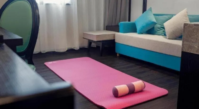 Bed in Xana Hotelle·Suzhou Shilu Shantang Street Scenic Spot