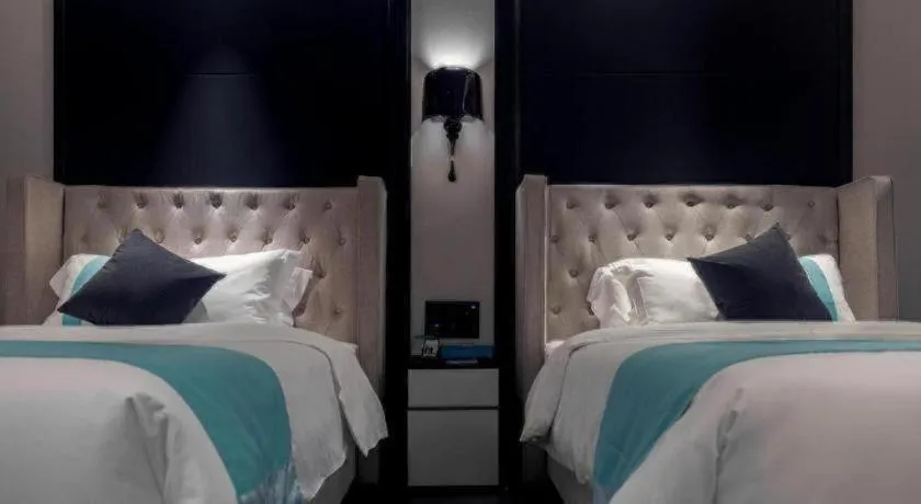 Bed in Xana Hotelle·Suzhou Shilu Shantang Street Scenic Spot