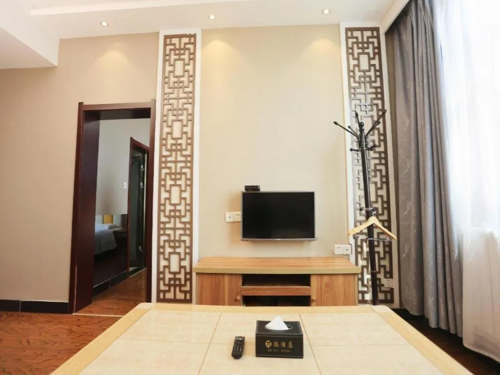 Bed in PAI Hotel Huayin Huashan Mountain Scenic Spot Ancient Street