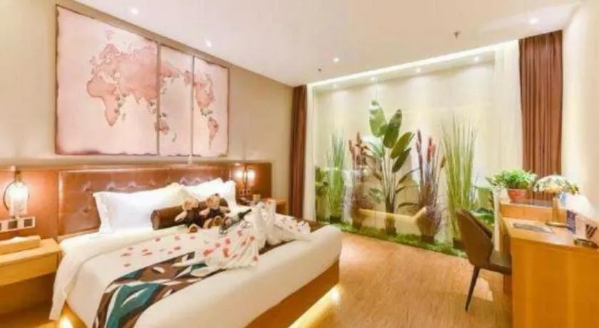 Bed in James Joyce Coffetel Beijing South Station Guang'anmen You'an Hospital