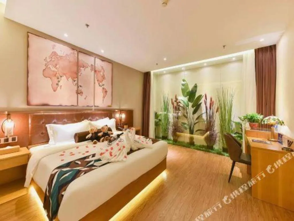 Bed in James Joyce Coffetel Beijing South Station Guang'anmen You'an Hospital