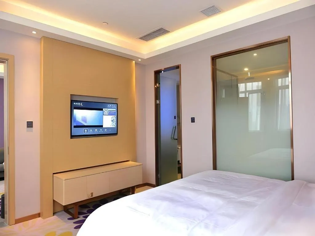 Bed in Lavande Hotel·Yichun Wanda, High Speed Railway Station