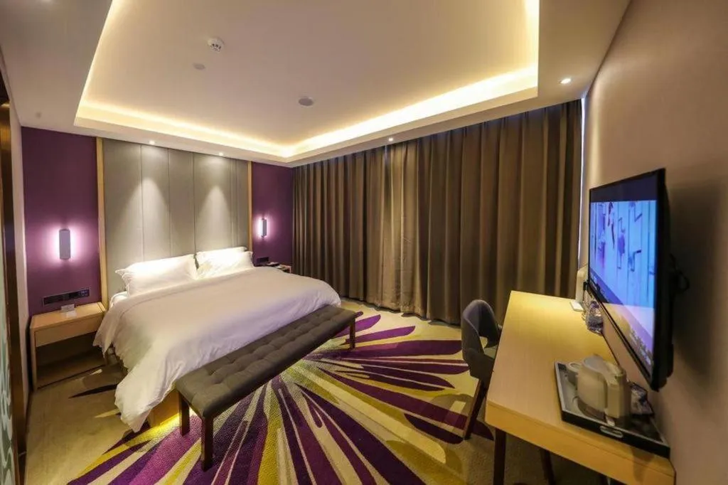 Bed in Lavande Hotel·Yichun Wanda, High Speed Railway Station