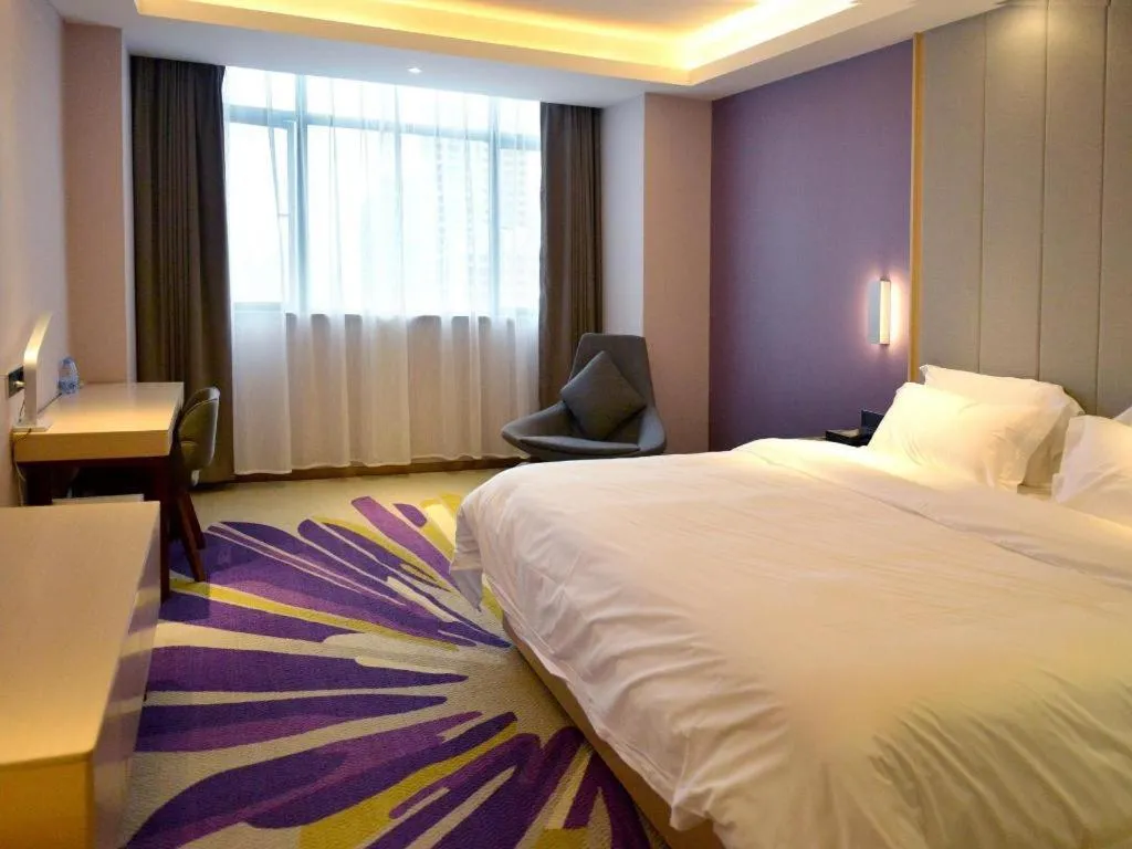 Bed in Lavande Hotel·Yichun Wanda, High Speed Railway Station