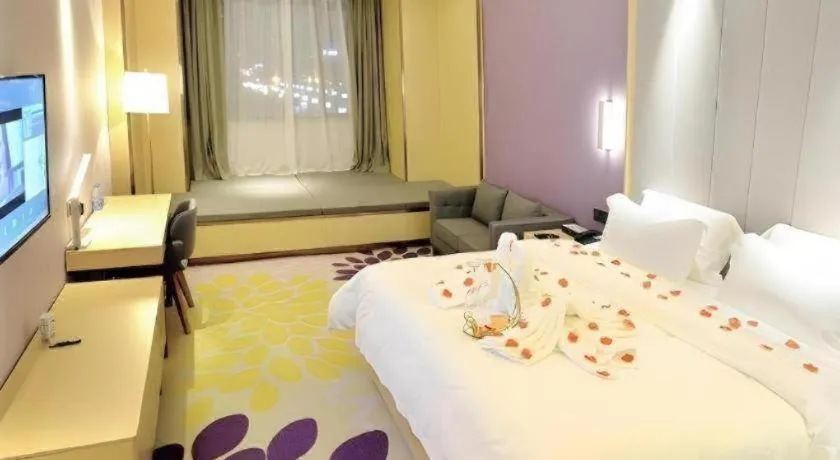 Bed in Lavande Hotel·Yichun Wanda, High Speed Railway Station