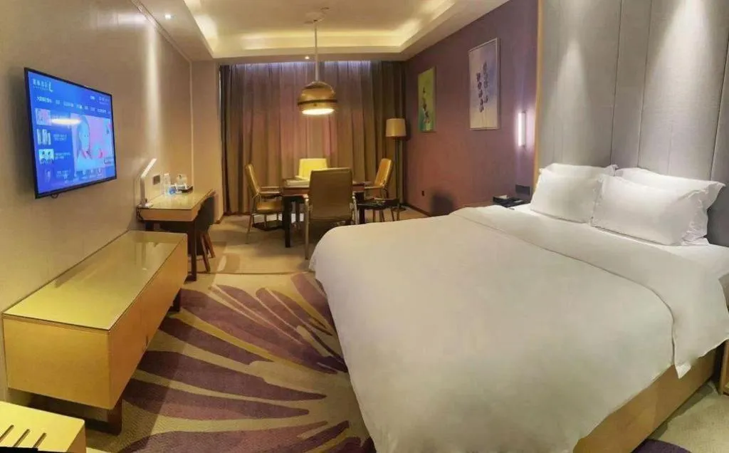 Bed in Lavande Hotel·Yichun Wanda, High Speed Railway Station