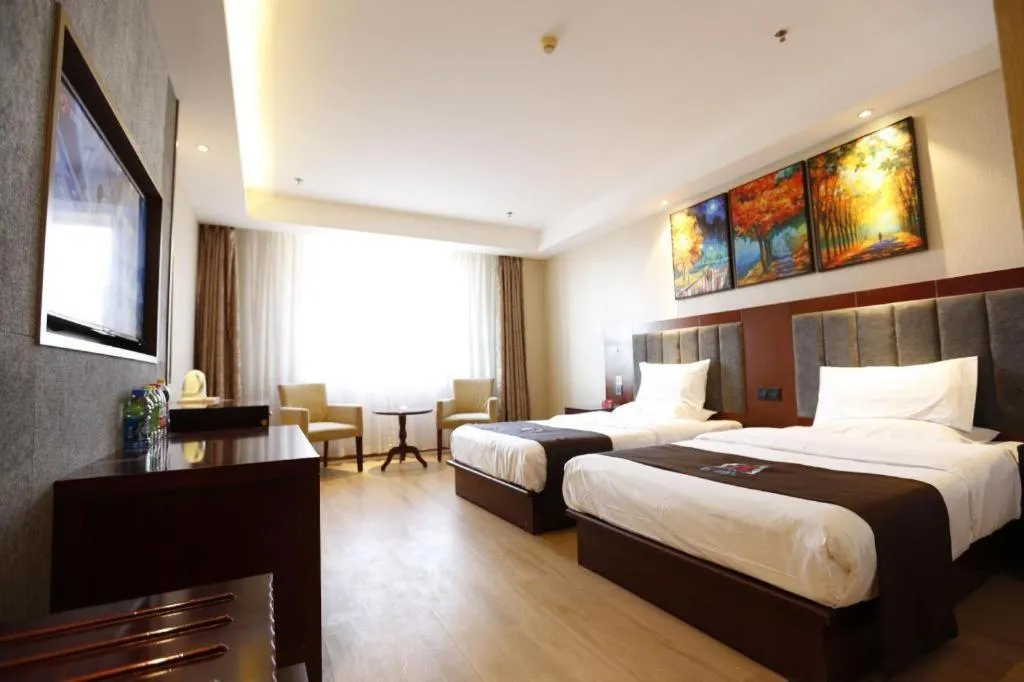 Bed in PAI Hotel·Changchun Jilin DaLu