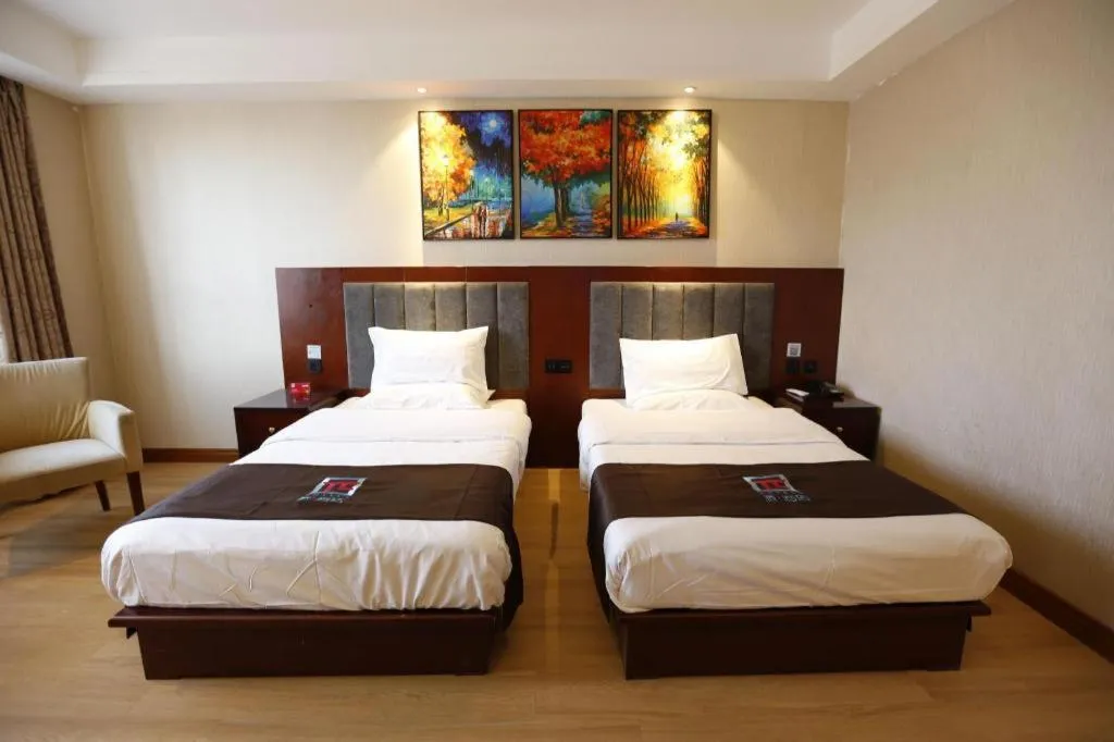 Bed in PAI Hotel·Changchun Jilin DaLu