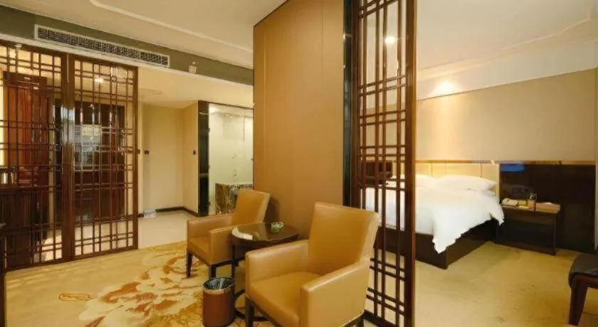 Bed in Vienna Classic Hotel Fujian Nanjing