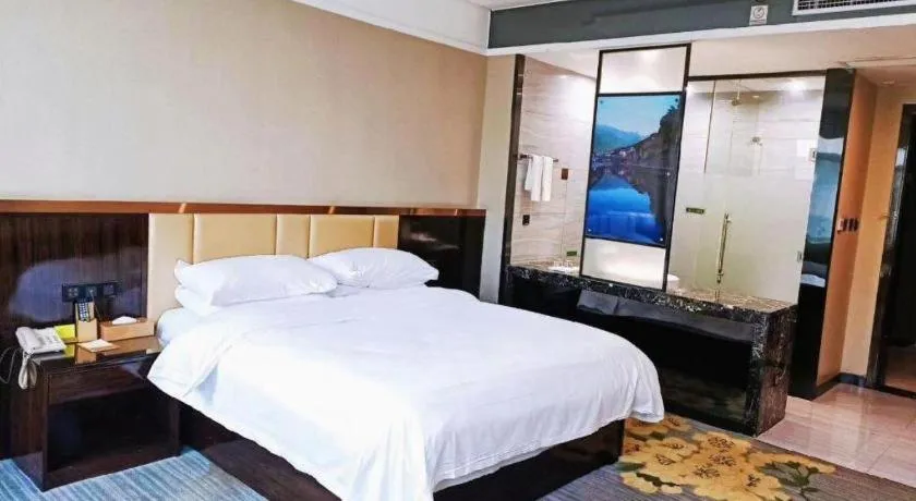 Bed in Vienna Classic Hotel Fujian Nanjing