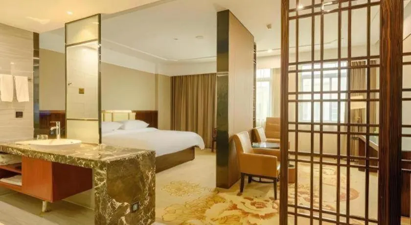 Bed in Vienna Classic Hotel Fujian Nanjing