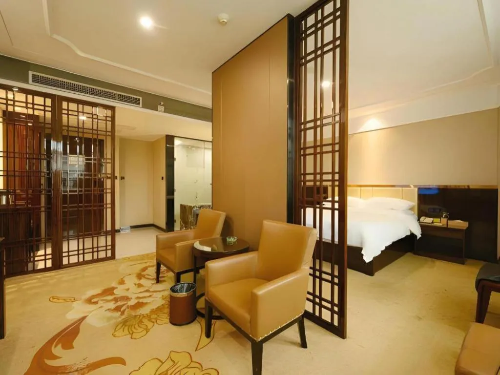 Bed in Vienna Classic Hotel Fujian Nanjing