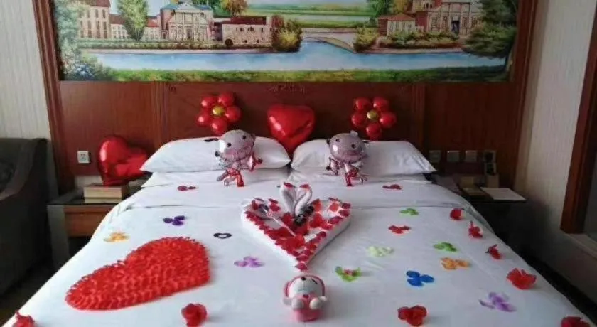 Bed in Vienna Hotel Tongliao Ke'erqin