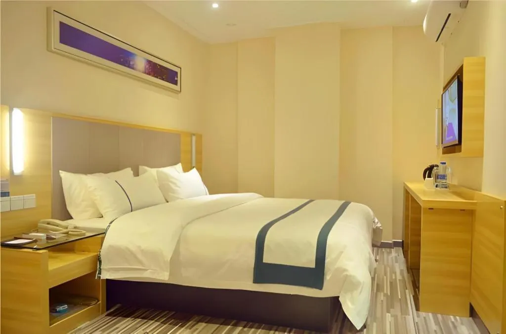 Bed in City Comfort Inn Wuhan Xudong Xiaoping Hubei University