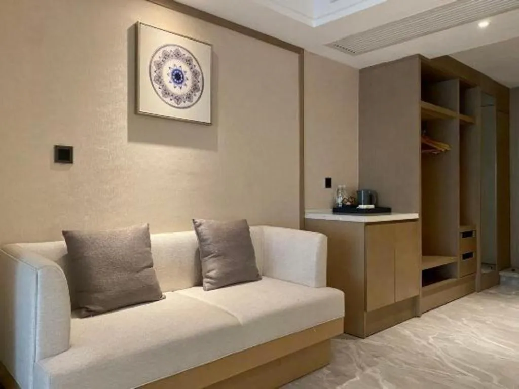 Bed in Borrman Hotel Guiyang Guanshanhu International Conference Center Metro Station