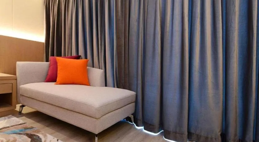 Bed in Borrman Hotel Guiyang Guanshanhu International Conference Center Metro Station