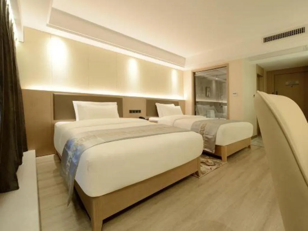 Bed in Borrman Hotel Guiyang Guanshanhu International Conference Center Metro Station