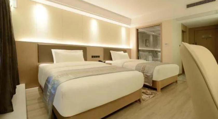 Bed in Borrman Hotel Guiyang Guanshanhu International Conference Center Metro Station