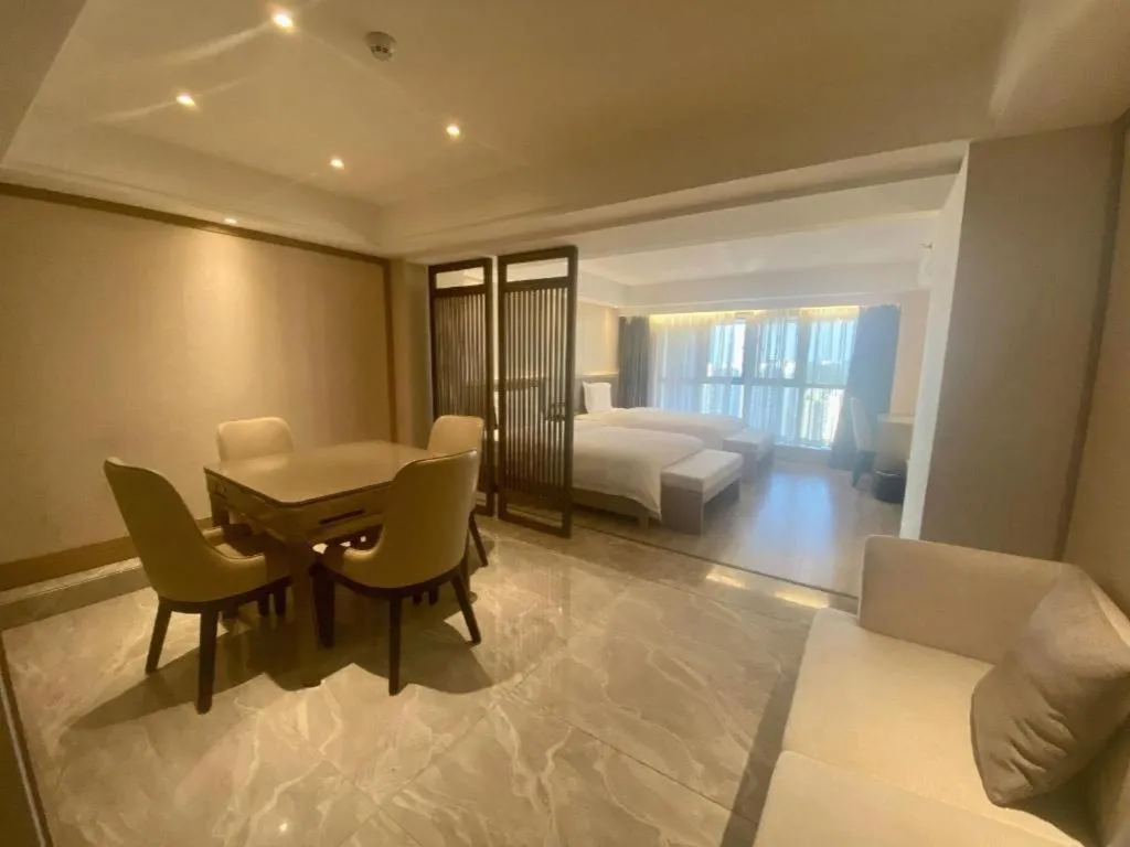 Bed in Borrman Hotel Guiyang Guanshanhu International Conference Center Metro Station