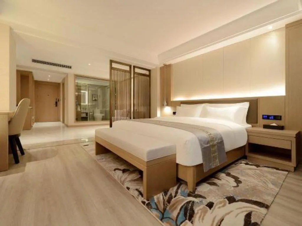 Bed in Borrman Hotel Guiyang Guanshanhu International Conference Center Metro Station