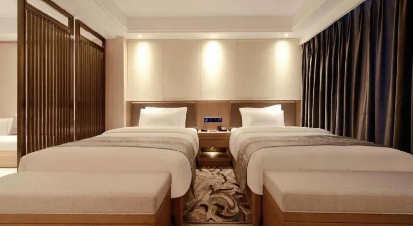 Bed in Borrman Hotel Guiyang Guanshanhu International Conference Center Metro Station