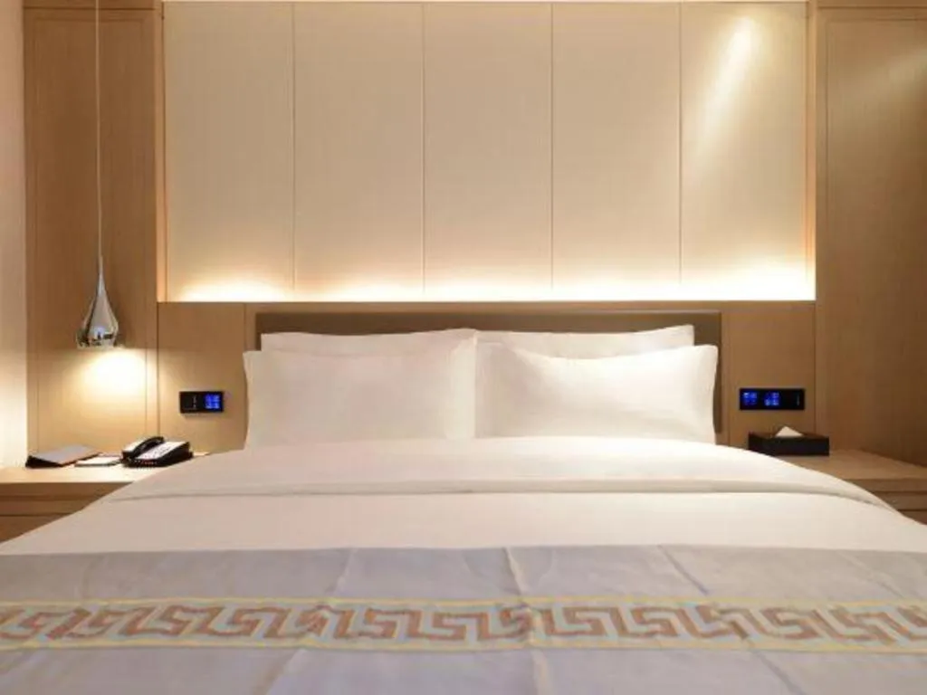 Bed in Borrman Hotel Guiyang Guanshanhu International Conference Center Metro Station