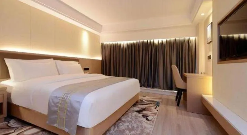 Bed in Borrman Hotel Guiyang Guanshanhu International Conference Center Metro Station