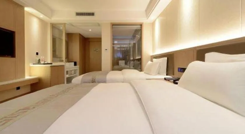 Bed in Borrman Hotel Guiyang Guanshanhu International Conference Center Metro Station