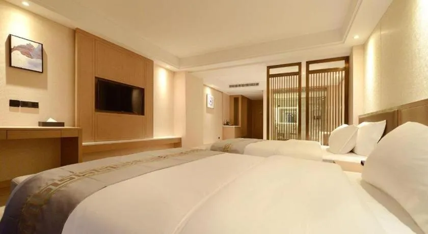 Bed in Borrman Hotel Guiyang Guanshanhu International Conference Center Metro Station