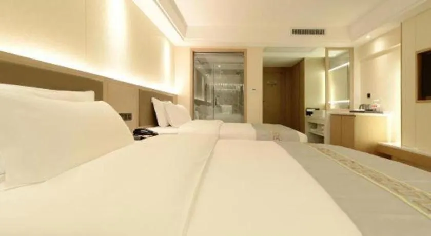 Bed in Borrman Hotel Guiyang Guanshanhu International Conference Center Metro Station