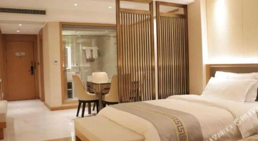 Bed in Borrman Hotel Guiyang Guanshanhu International Conference Center Metro Station