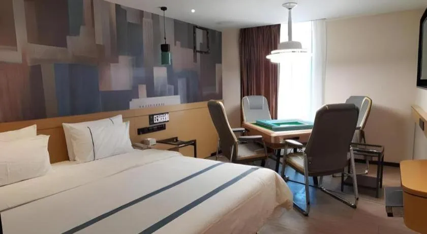 Bed in City Comfort Inn Guangzhou Shisanhang Shangxiajiu Pedestrian Street 1st Branch