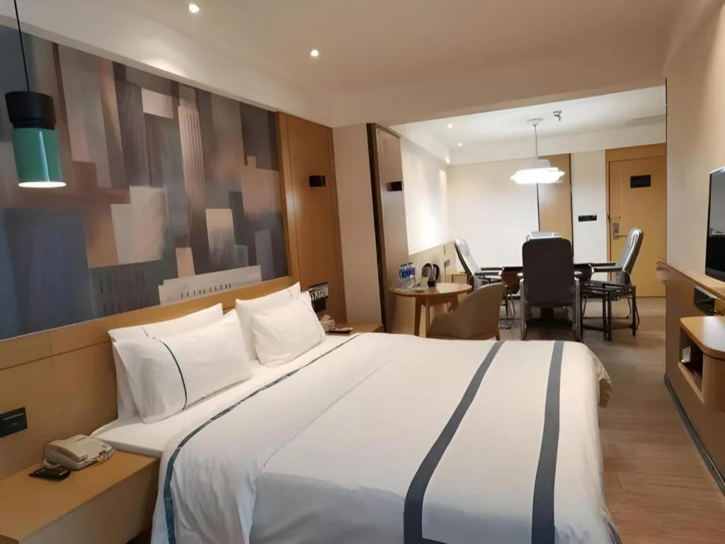 Bed in City Comfort Inn Guangzhou Shisanhang Shangxiajiu Pedestrian Street 1st Branch