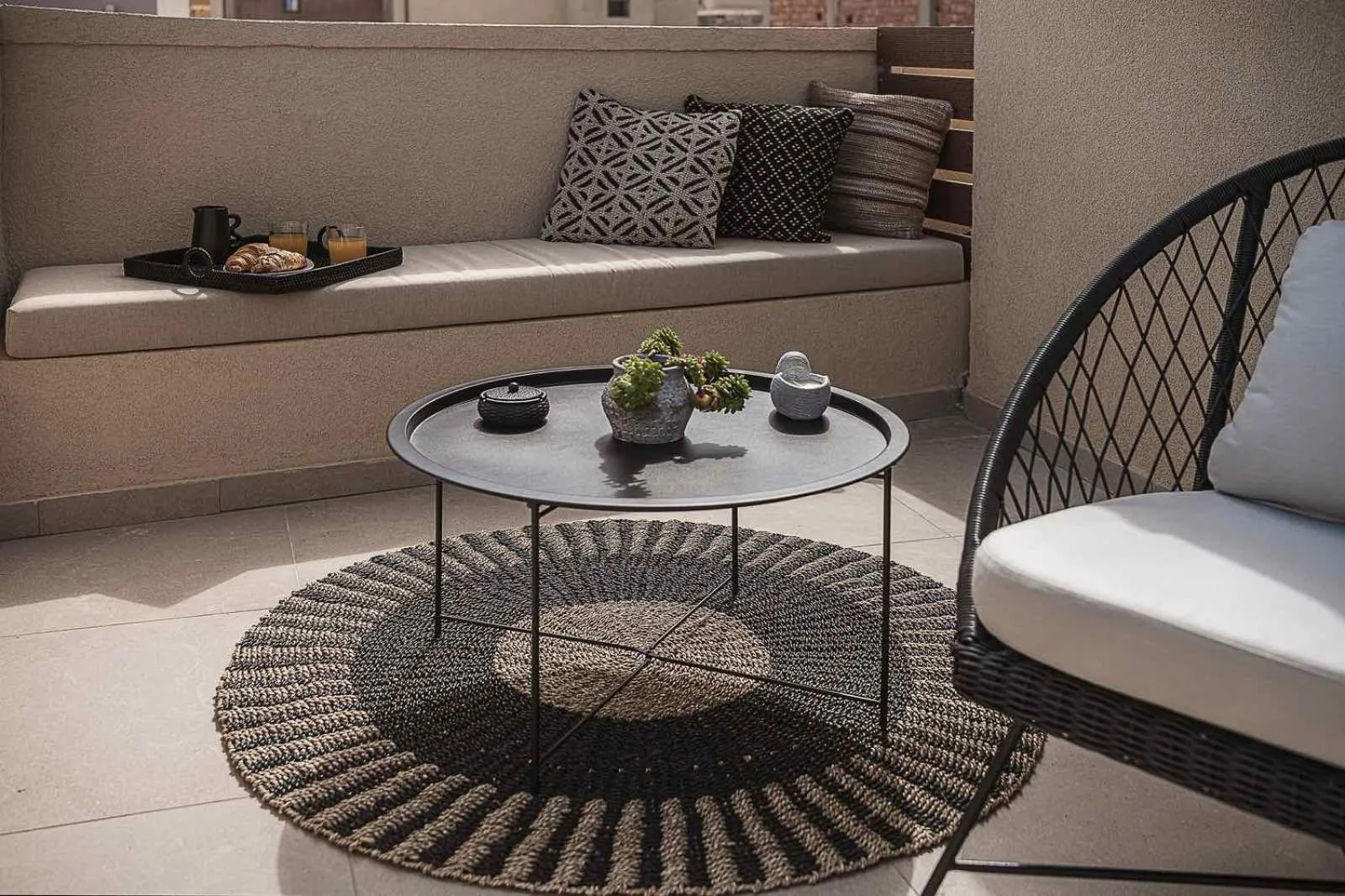 Patio in Copal Simple Staying